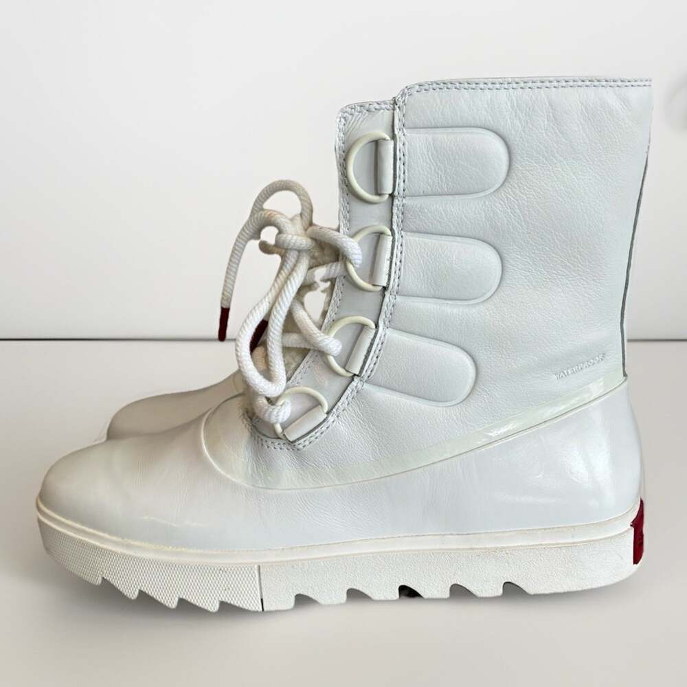 SOREL Joan of Arctic Next Lite Boots Waterproof Bootie Size 11 White